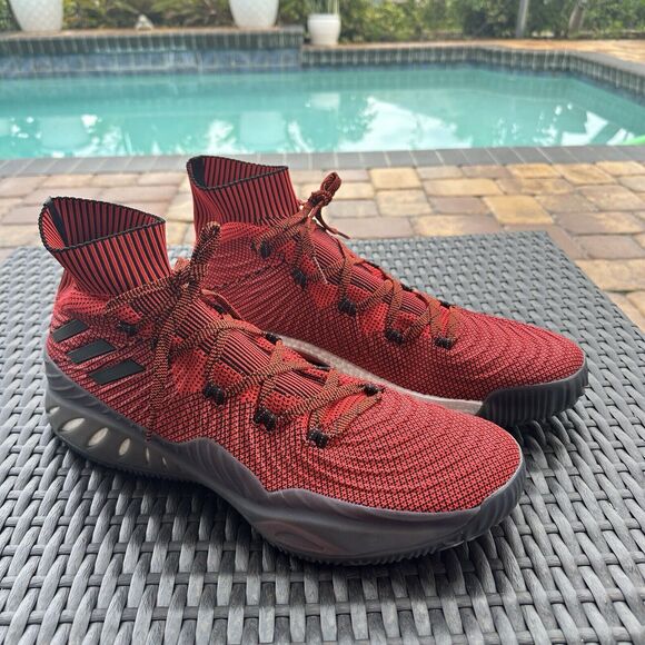 Adidas Crazy Explosive Primeknit Red Men\'s Athletic Shoes CQ0613 Size 20 main image 15